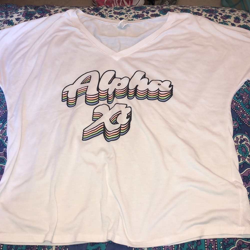 Alpha Xi Delta Bella Slouchy Tee